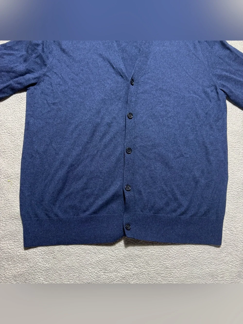 Banana Republic Sweater Mens XL Luxury Blend Silk Cashmere Cardigan Button Up